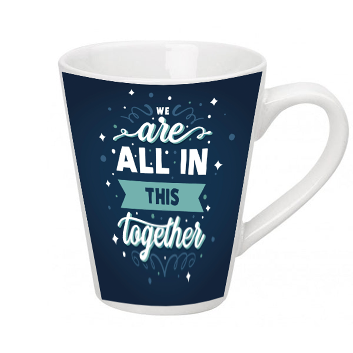 Conical Printed Mug
