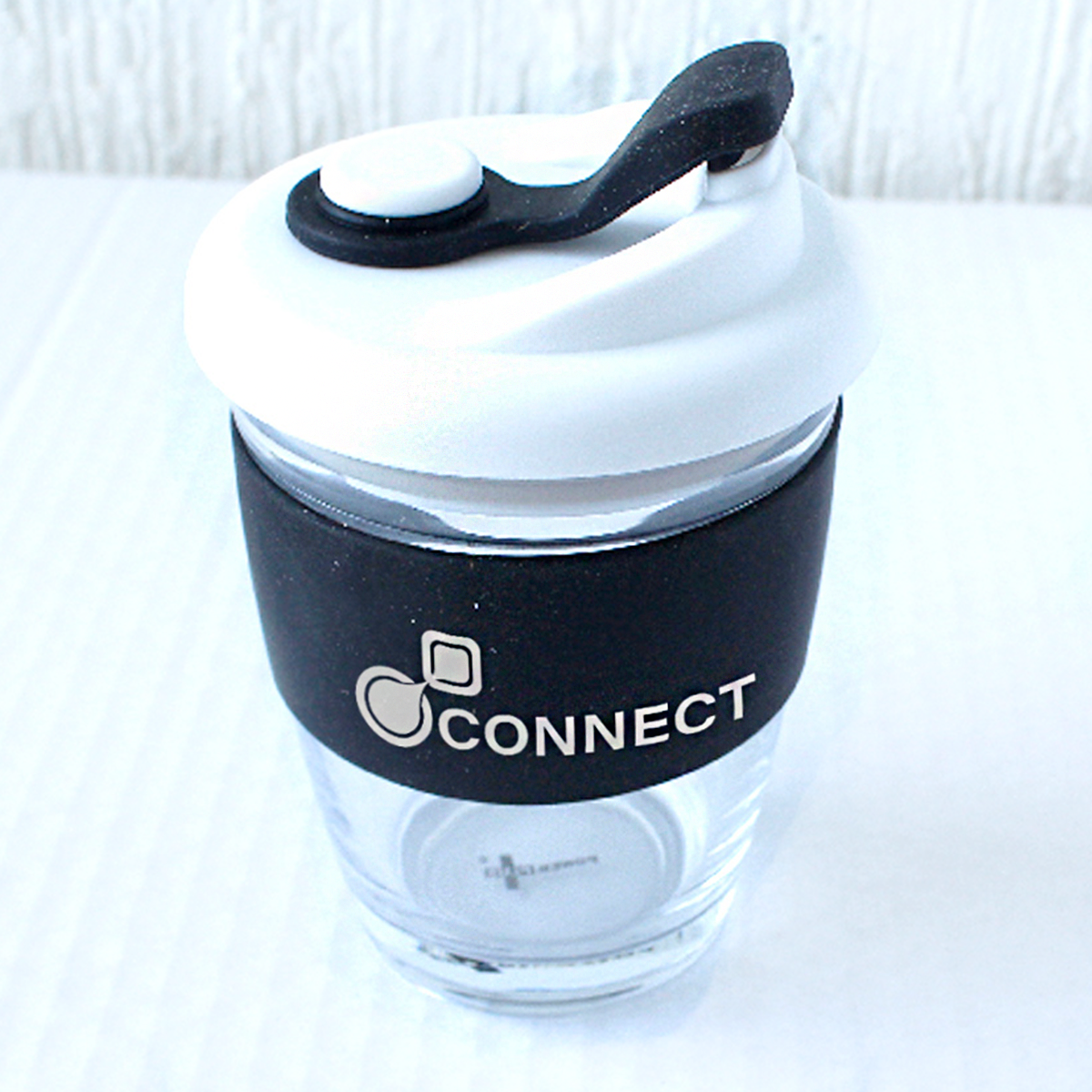 Premia Glass with Silicon Handle