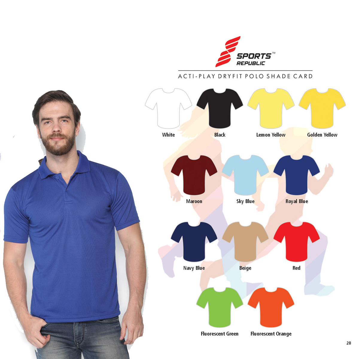 Sports Republic Dry Fit Polo