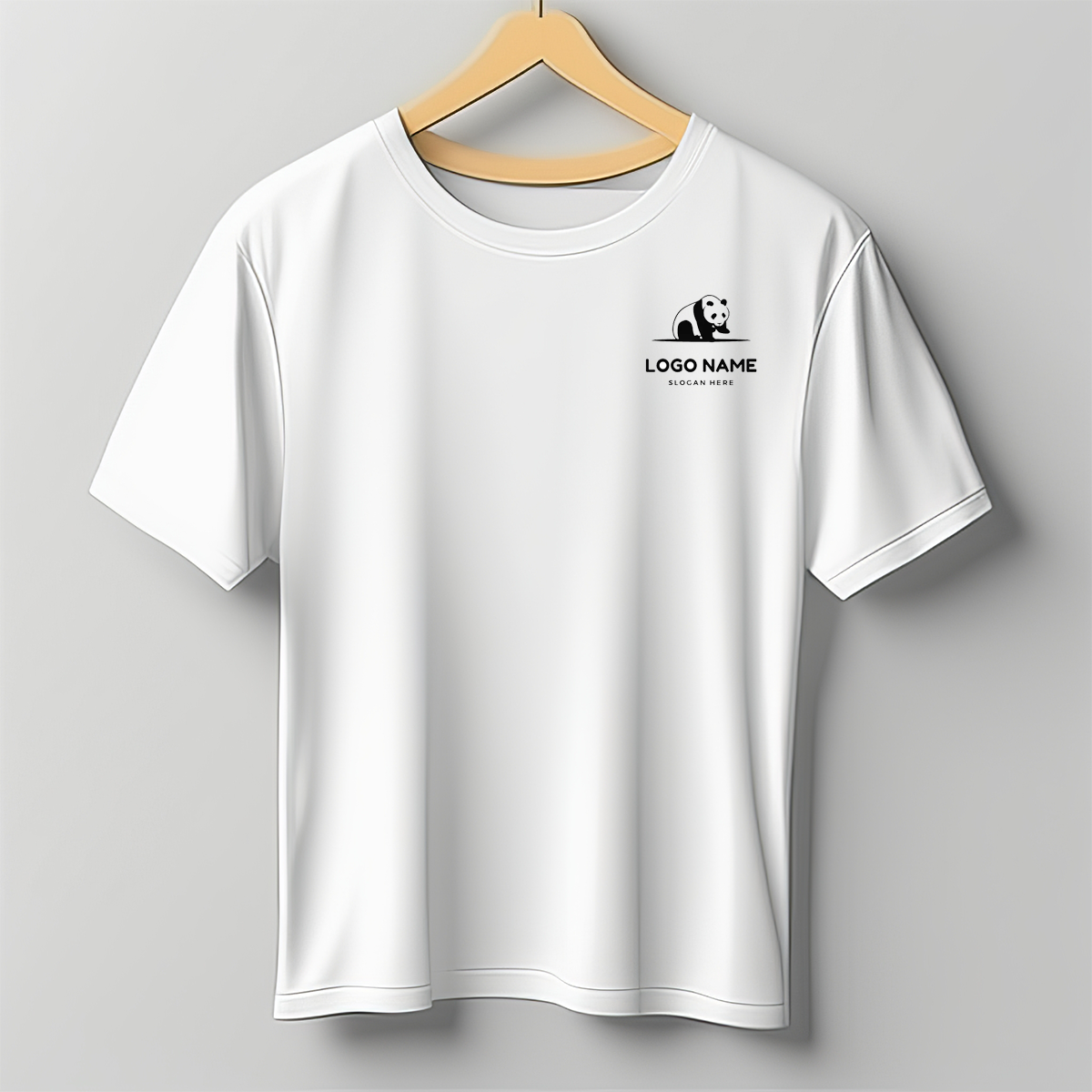 Short Sleeve Round Neck T Shirt White - Multiple Brands Available