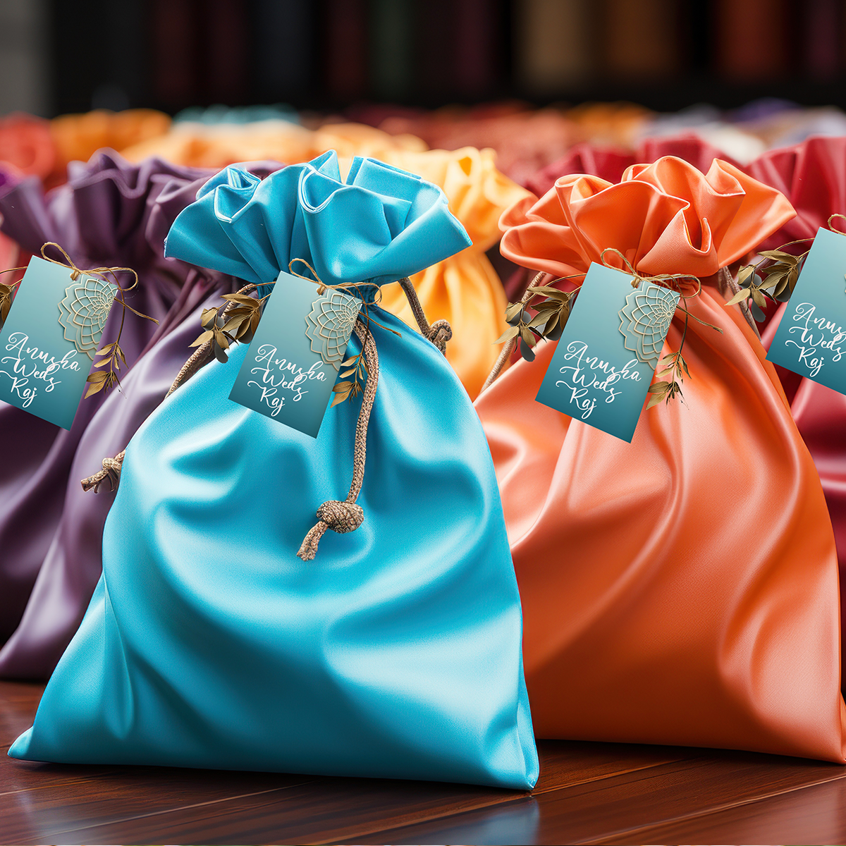Wedding Gifts in Pouches