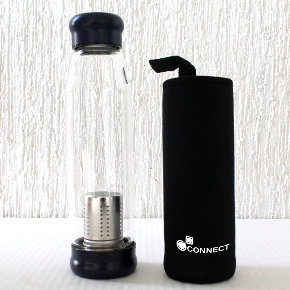 GLASS FRUIT INFUSER/BOTTLE