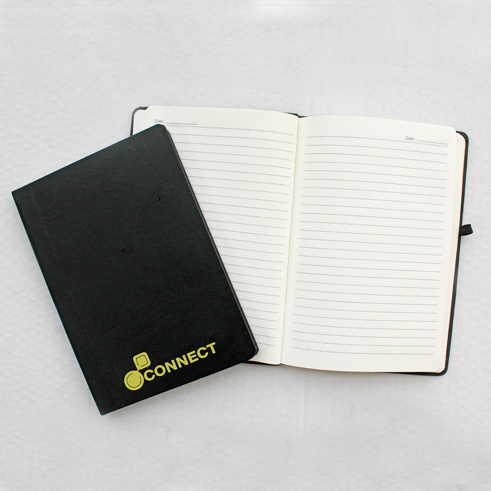 Hardboard vegan leather diary