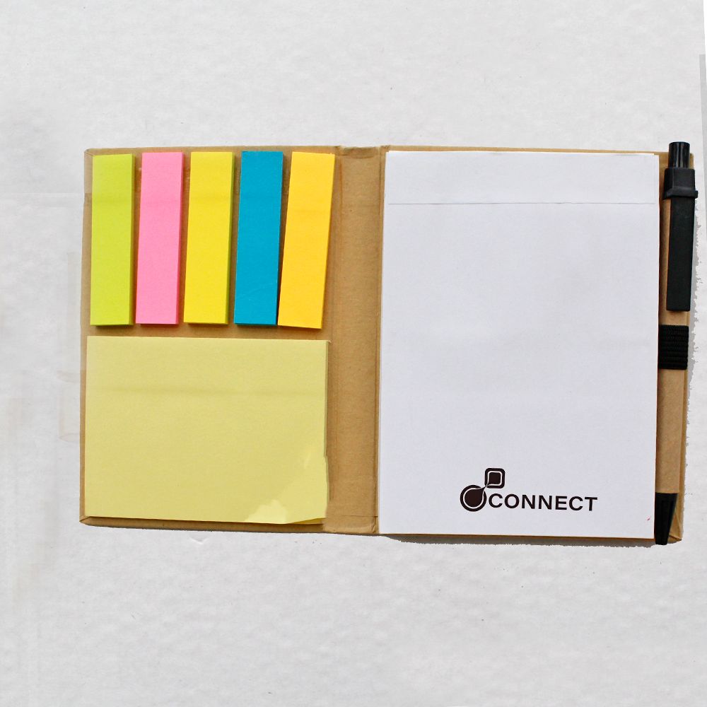 Hardboard brown cover diary