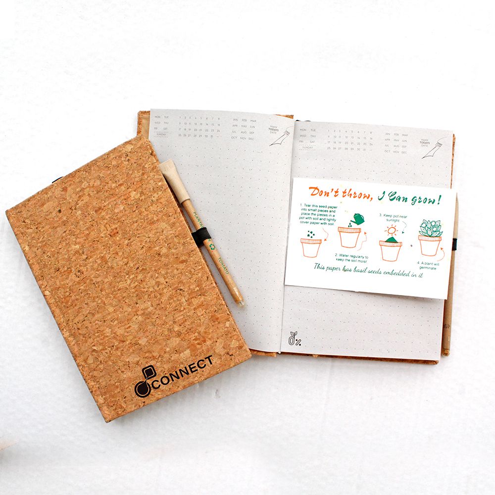 Eco hardboard diary