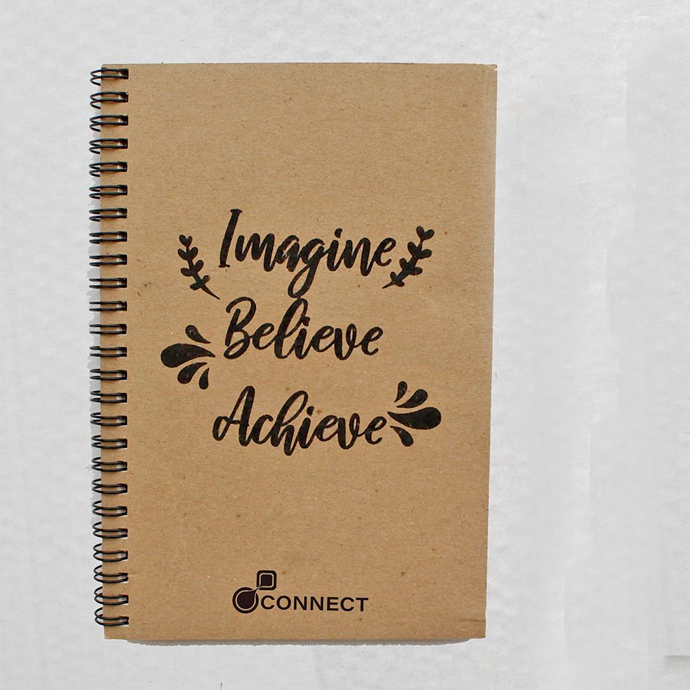 Brown cover eco diary