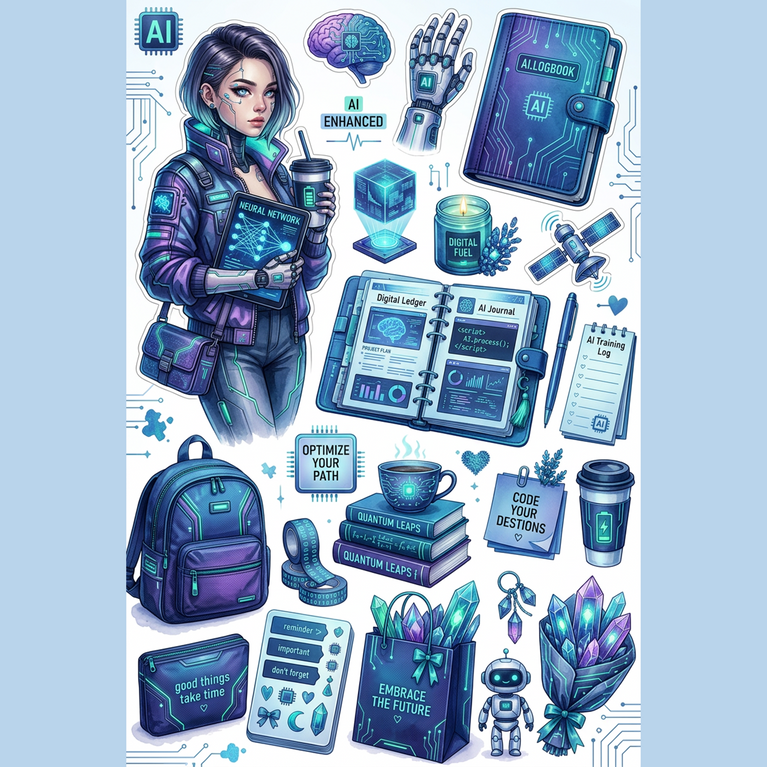 AI & Tech Stickers