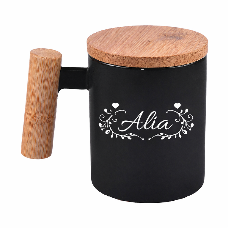 Bamboo Charm Personalised Mug