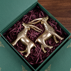 Regal Brass Stags