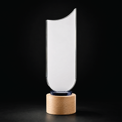Harmony Crest Crystal Award