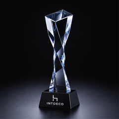 Infinity Twist Crystal Award