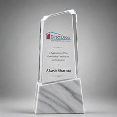 Prestige Crystal Marble Award