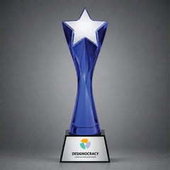 Prestige Blue Crystal Star Award