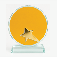 Starlight Circle Crystal Award