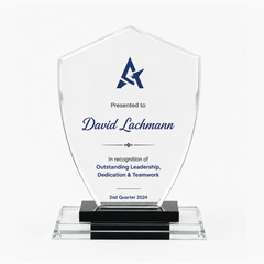 Guardian Crystal  Award