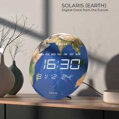 GeoGlow Clock