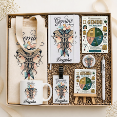 Gemini Zodiac Gift Box – Personalized Edition