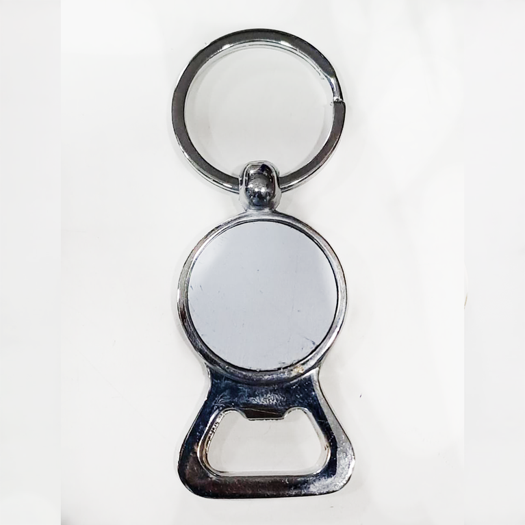 Round Grey Bottle Opener
