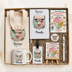 Taurus Zodiac Gift Box – Personalized Edition