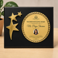 Star Honor Recognition Plaque