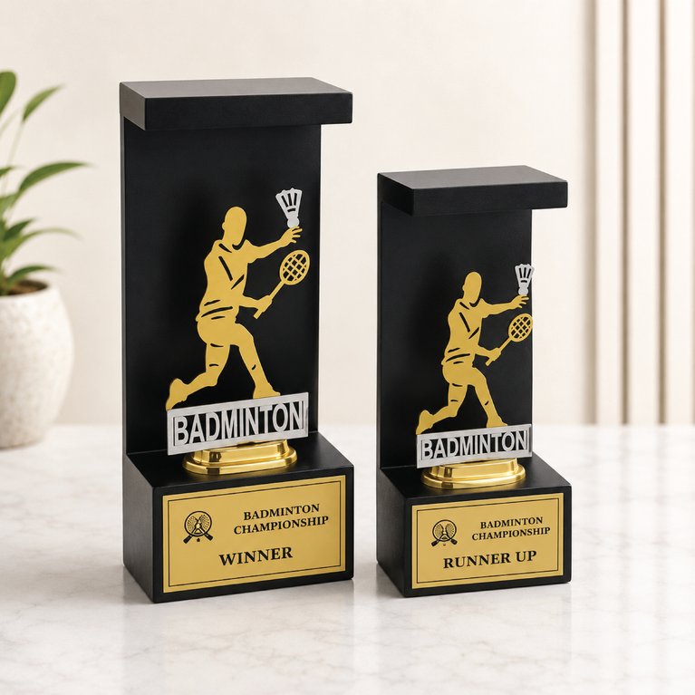 Champion Badminton Trophy