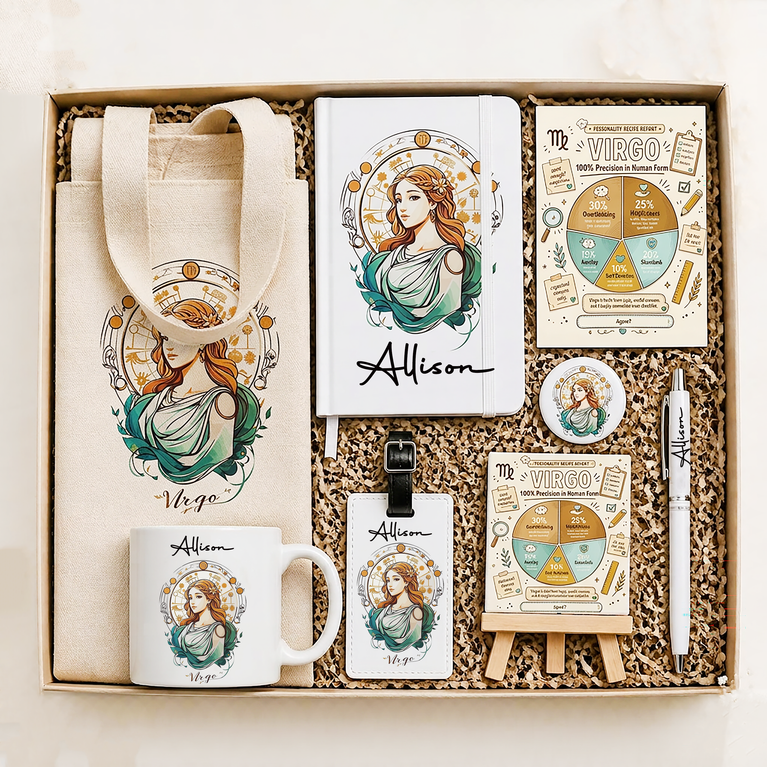 Virgo Zodiac Gift Box – Personalized Edition