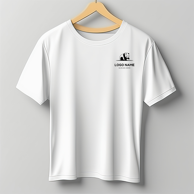 Short Sleeve Round Neck T Shirt White - Multiple Brands Available