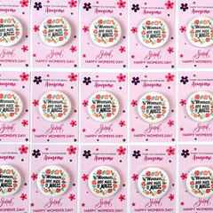 Women's Day Button Badges