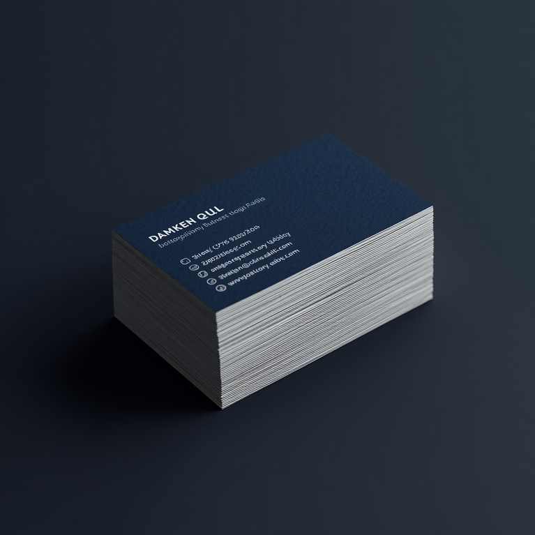 Standard Business 
Visiting Cards