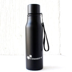 SS WATER BOTTLE WITH CORD